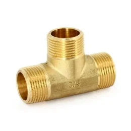 Тройник равносторонний с наружной резьбой Uni-Fitt 616G2220, НР 1/2"