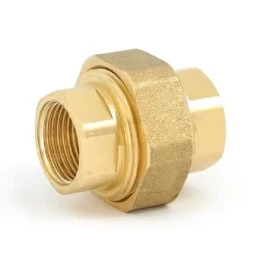 Прямое разъемное соединение "американка" Uni-Fitt 655G3000, ВР 3/4", с уплотнением o-ring, латунь