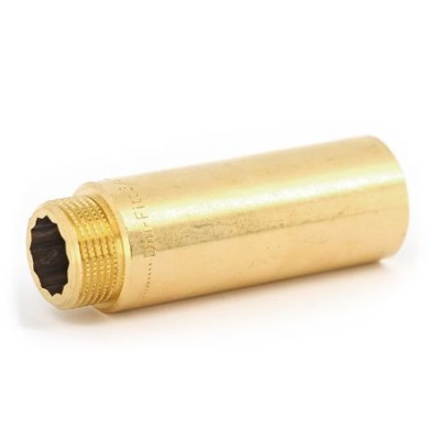 Удлинитель с внутренней и наружной резьбой Uni-Fitt 657G2010, ВР-НР 10х1/2", латунь