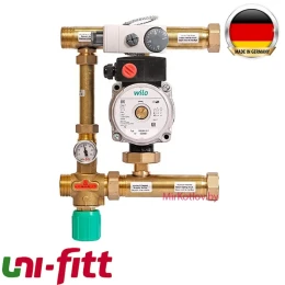 Смесительный узел Uni-Fitt MULTIMIX 1" Wilo RS 25/6-130 (476G1500) Смесительный узел Uni-Fitt MULTIMIX 1" Wilo RS 25/6-130 (476G1500)