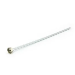 Трубка хромированная Uni-Fitt 592C1205, 10х1.0 мм, НГ 1/2", штанга 50 см