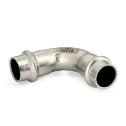 Угольник (угол) 90° двураструбный Uni-Fitt 783S3300 22 мм, пресс-обжим