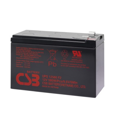 Аккумуляторная батарея CSB UPS 12580 F2 12V/10.5Ah - гарантия до 5 лет фото 1 Аккумуляторная батарея CSB UPS 12580 F2 12V/10.5Ah фото 1
