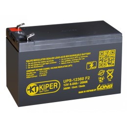 Аккумуляторная батарея Kiper UPS-12360 F2 12V/8Ah