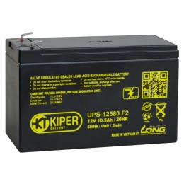 Аккумуляторная батарея Kiper UPS-12580 F2 12V/10.5Ah