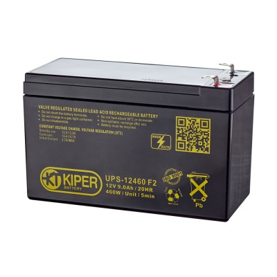 Купить Аккумуляторная батарея Kiper UPS-12460 F2 12V/9Ah 
