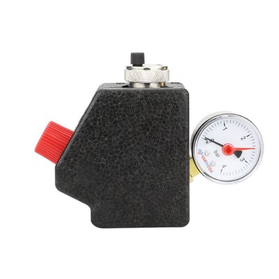 Группа безопасности котла Varmega VMSG02-N306015, 1", 1.5 бар, латунь, компактная, с термоизоляцией
