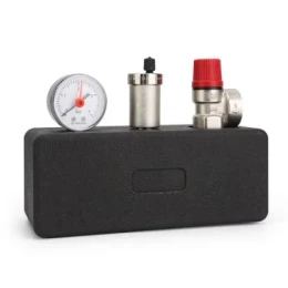 Группа безопасности котла Varmega VMSG06-M306030, 1", 3 бар, сталь, до 100 кВт, с термоизоляцией