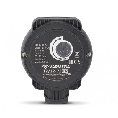 Насос циркуляционный ГВС Varmega VMCP10 12/1.2 72, VMCP10-12120721 фото 1