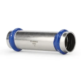 Муфта двухраструбная Varmega Inox Press надвижная VM703001515, 15×15 мм