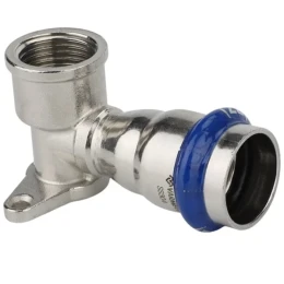 Водорозетка раструбная Varmega Inox Press с внутренней резьбой VM716001504, 15×1/2"