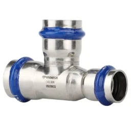 Тройник раструбный Varmega Inox Press переходной VM719282222, 28×22×22 мм