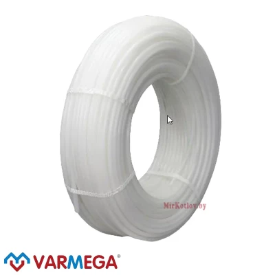 Труба из термостойкого полиэтилена Varmega PE-RT VM30101 16x2 мм (белая) Труба из термостойкого полиэтилена Varmega PE-RT VM30101 16x2 мм (белая)