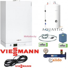 Комплект ОПТИМА Viessmann Vitopend-100W 24 кВт + AQ IND 150 SC