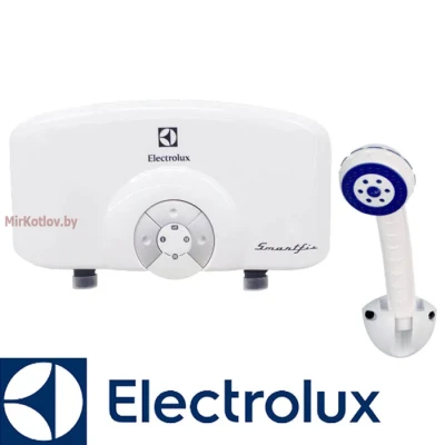 Электрический проточный водонагреватель Electrolux SMARTFIX 2.0 S (5,5 kW, душ) Электрический проточный водонагреватель Electrolux SMARTFIX 2.0 S (5,5 kW, душ)