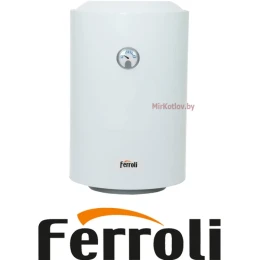 Водонагреватель Ferroli E-glasstech VBO100 (ТЭН - медь) Водонагреватель Ferroli E-glasstech VBO100 (ТЭН - медь)