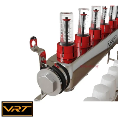 Гребенка (коллектор) VRT 1"х3/4" (евроконус) 2 выхода Гребенка (коллектор) VRT 1"х3/4" (евроконус) 2 выхода