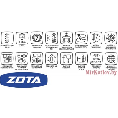 Электрический котел ZOTA MK-S PLUS 24