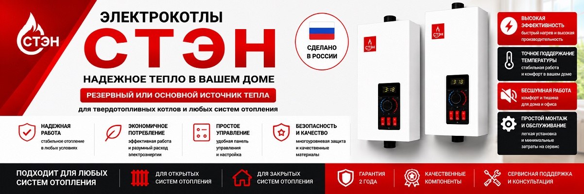 Электрокотлы СТЭН