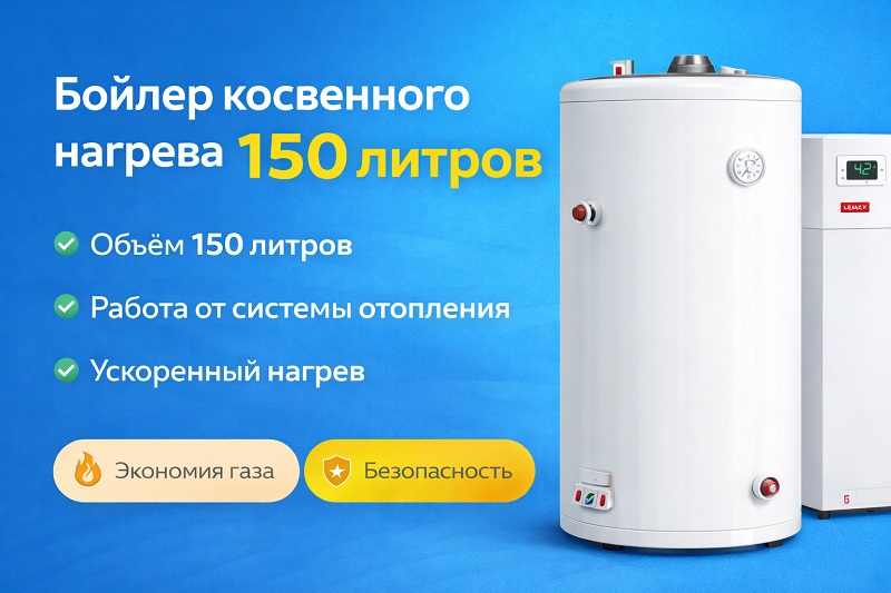 бойлер косвенного нагрева 150 дитров
