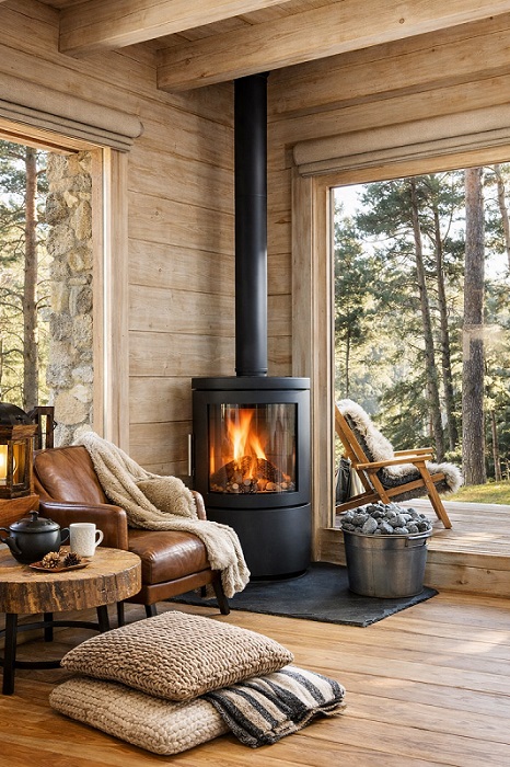 стальные печи-камины