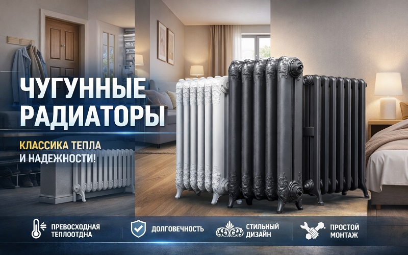 Чугунные радиаторы для отопления